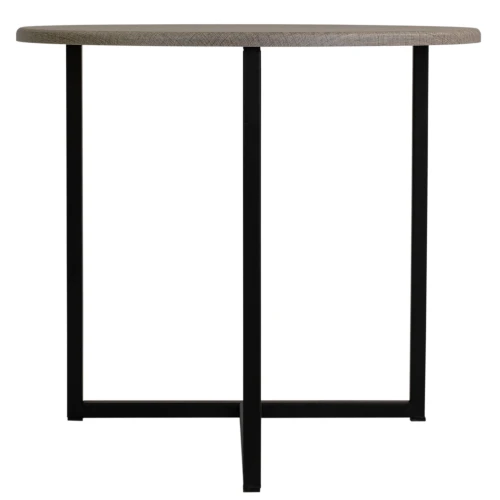 Стол журнальный BeautyStyle 27 текстиль темный/черный