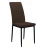 Стул DikLine 272 SB3 шоколад, ножки черные