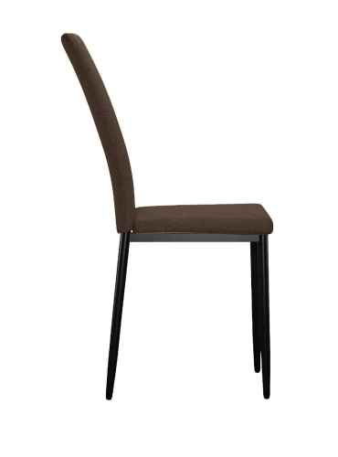 Стул DikLine 272 SB3 шоколад, ножки черные