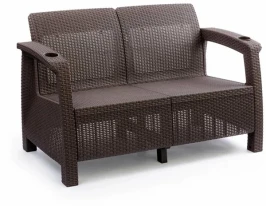 Двухместный диван Yalta Sofa 2 Seat без подушек