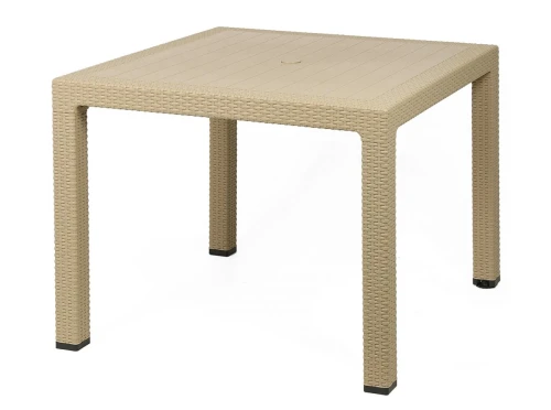 Пластиковая мебель для кафе под иск.ротанг Невада с декором