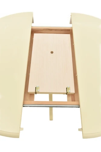 Стол Фабрицио D100, Слоновая кость