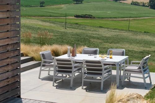 Стол раздвижной Rio 210, белый