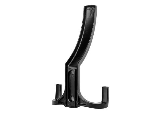 Крючок мебельный трехрожковый BL Матовый черный 80*60*145