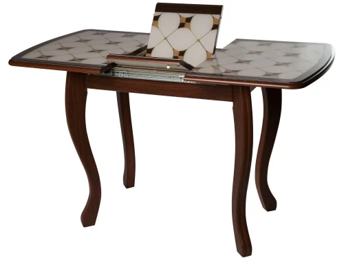 Обеденная группа (Стол Альба мини и 4 стула Кемпер), арабискат