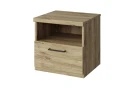 DOORSET, Тумба прикроватная 1SN. Цвет ДУБ НАВАРРА DOORSET, Тумба прикроватная 1SN. Цвет ДУБ НАВАРРА
