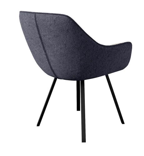 Стул DikLine 252 М поворотный, NS13 GRAPHITE, ножки черные