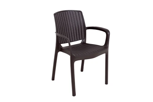 Комплект мебели Barcelona Set, венге (6 стульев Jersey венге/1 стол Fiji венге)