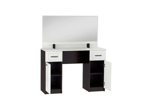 Стол макияжный Прага СТ-900 Белое дерево/Венге Премиум