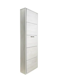 Обувница ЛАЙТ 5 МП (Выбеленное дерево / Выбеленное дерево)