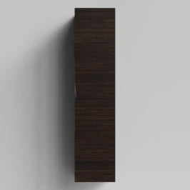 Пенал Марко 35 подвесной, дверь, ручки Черные, Палисандр ПВХ 43101, правый