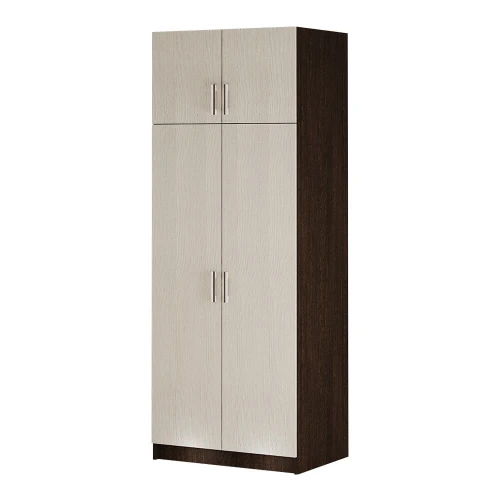 Шкаф 2-х створчатый с перегородкой BTS, венге