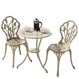 Кофейный комплект из литого алюминия Тюльпан(Tulip)  -  Sand