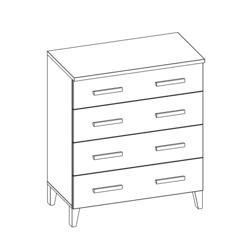 Комод Норвуд 455