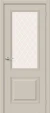 Межкомнатная дверь BRAVO Классик-13 Cream Silk White Сrystal