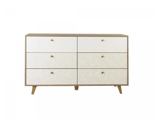 Комод 56.02-01 Адажио дуб сонома / белый