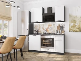 Кухонный гарнитур Барселона-06 Белый Graphite