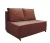 Диван аккордеон Лофт  Мини 120 коричневый