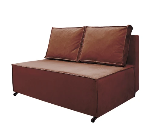 Диван аккордеон Лофт  Мини 120 коричневый