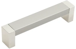 Ручка скоба мебельная С-18 Металлик/Хром 105*17*24