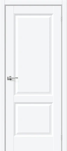Межкомнатная дверь ПЭТ BRAVO Неоклассик-32 White Silk
