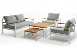 Диванная группа MAYA M белая  Joygarden