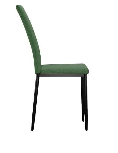 Стул DikLine 272 SB1 зеленый, ножки черные
