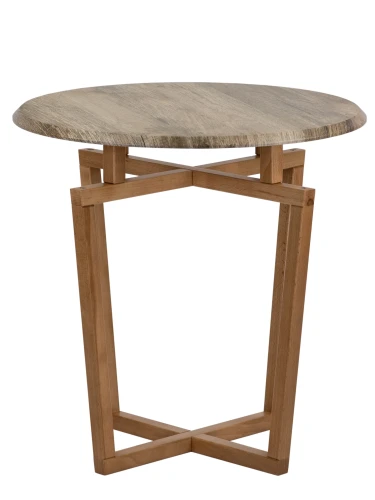 Стол журнальный Рилле 440 пленка дуб крымский состаренный/ бук