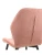 DC828 Стул мягкий, ПЫЛЬНО-РОЗОВЫЙ#G62-23 велюр, каркас металл черный КРУГЛЫЙ