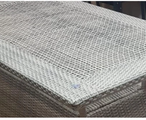 Комплект плетеной мебели T256С/Y380C-W85 Latte 140х80 (4+1) + подушки в комплекте