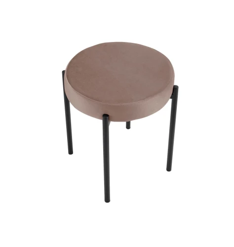 Комплект 2 шт. Табурет DikLine, B5 LATTE, ножки черные