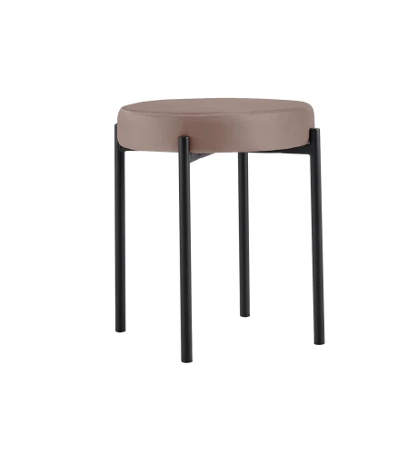 Комплект 2 шт. Табурет DikLine, B5 LATTE, ножки черные