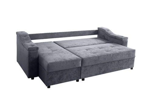 МЯГКАЯ МЕБЕЛЬ, Диван угловой FELLINI. Цвет NEBBY 025