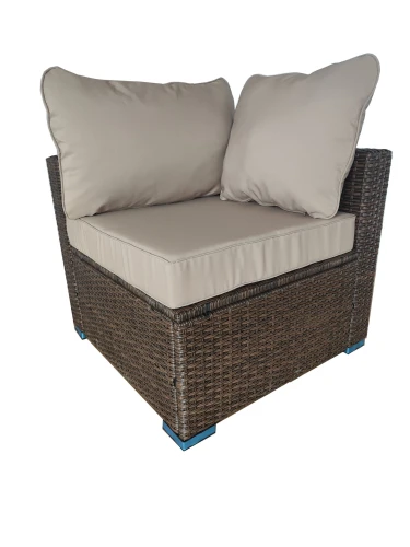 Модульный комплект из искусственного ротанга Люк 1