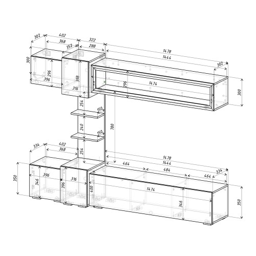 Гостиная Рейн ГС-01