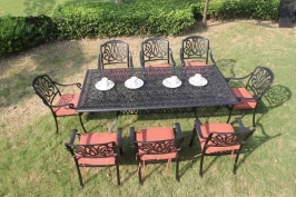 Металлическая мебель из литого алюминия Rimini 8