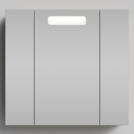 Зеркало Мальта 80, Дубослив ореховый светлый ПВХ 3445