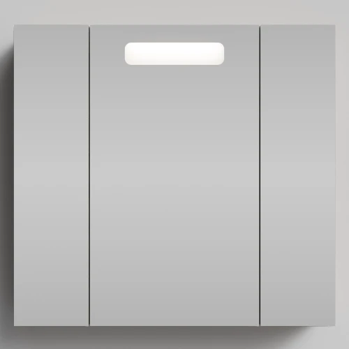 Зеркало Мальта 80, Дубослив ореховый светлый ПВХ 3445