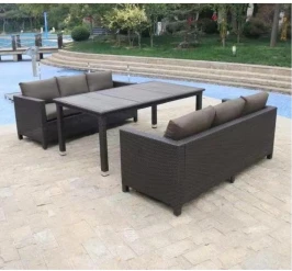 Комплект плетеной мебели T347/S65A-W53 Brown