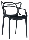 DC459 Стул пластиковый литой, ЧЕРНЫЙ#3010 DC459 Стул пластиковый литой, ЧЕРНЫЙ#3010