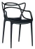DC459 Стул пластиковый литой, ЧЕРНЫЙ#3010