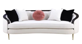 Диван трехместный Люкс NH1884-3, 223х92х78 см, экрю