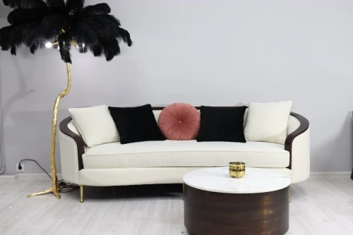 Диван трехместный Люкс NH1884-3, 223х92х78 см, экрю