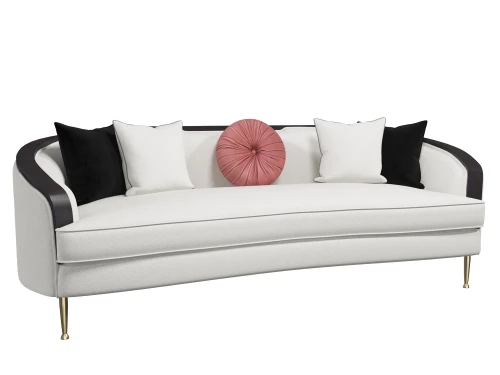 Диван трехместный Люкс NH1884-3, 223х92х78 см, экрю