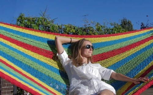 Гамак Mexico одноместный цветной