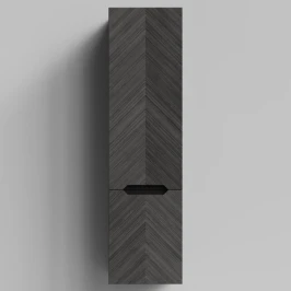 Пенал Элато 40, подвесной, Дуб серый, левый