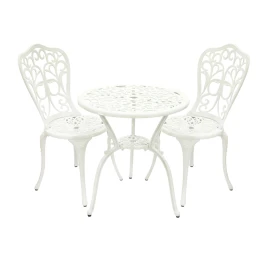 Кофейный комплект из литого алюминия Виктория (Victoria)  -  White