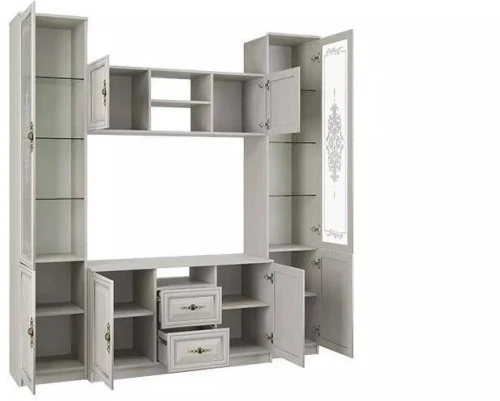 Стенка Габриэлла 06.87 Дуб кальяри/Коньяк