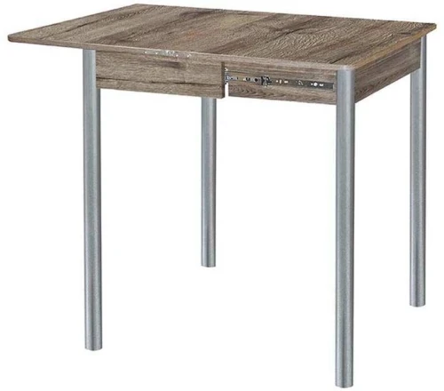 Глайдер стол обеденный / велингтон/металлик