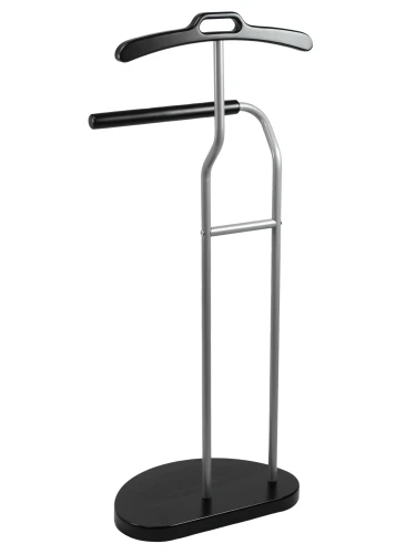 Вешалка костюмная Д 10 металлик/ венге